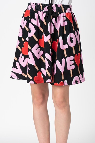 Love Moschino Fusta cu model logo supradimensionat Bias Femei