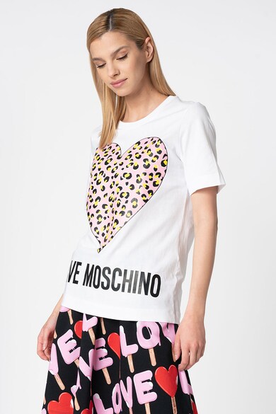 Love Moschino Тениска с лого Жени