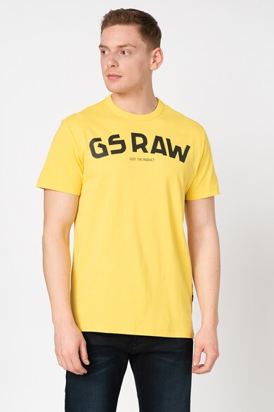 G-Star RAW Tricou cu logo supradimensionat Barbati