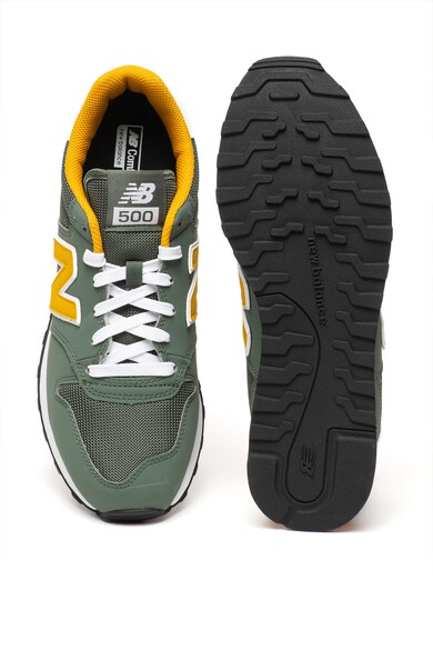 New Balance Pantofi sport cu garnituri din plasa 500 Barbati