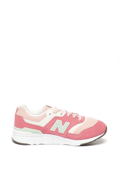 New Balance Pantofi sport cu insertii de piele intoarsa si piele 997H Fete