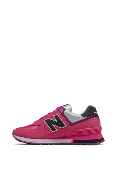 New Balance Pantofi sport cu insertii de piele intoarsa 574 Femei