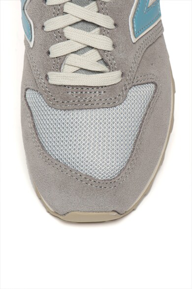 New Balance Pantofi sport cu model colorblock si garnituri de plasa si piele intoarsa 996 Femei