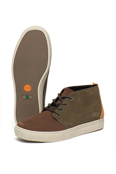 Timberland Ghete chukka de piele intoarsa, cu model colorblock Adventure 2 Barbati