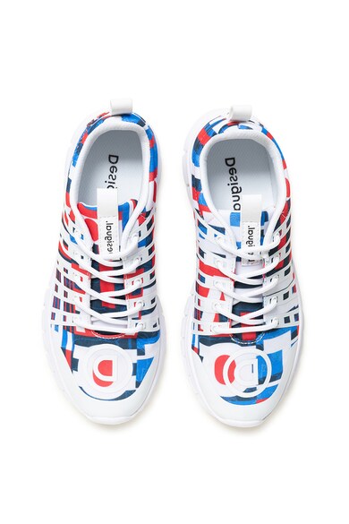 DESIGUAL Pantofi sport cu model geometric Femei