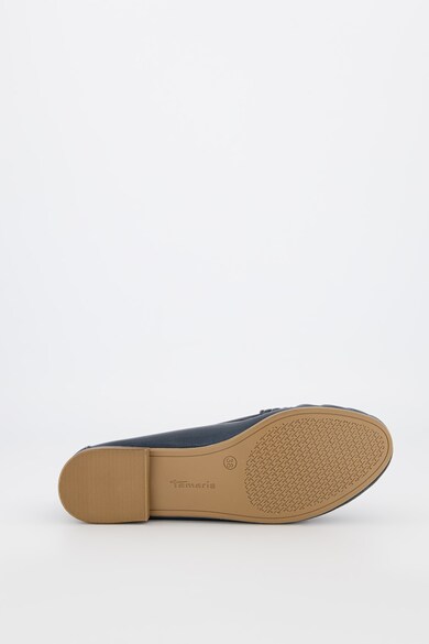 Tamaris Pantofi loafer de piele cu cusaturi contrastante Femei