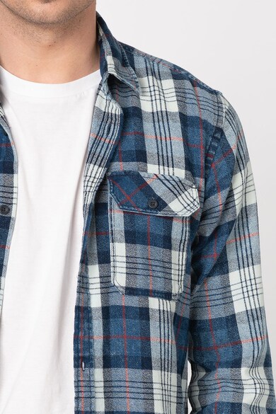 Jack & Jones Camasa lejera cu model tartan Neville Barbati