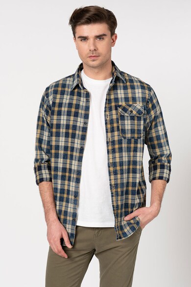 Jack & Jones Риза Neville с шотландско каре Мъже