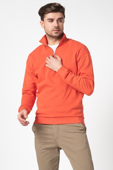 Jack & Jones Bluza sport relaxed fit cu captuseala de fleece Hector Barbati