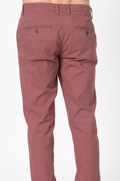 Selected Homme Pantaloni chino drepti din amestec de bumbac organic Paris Barbati