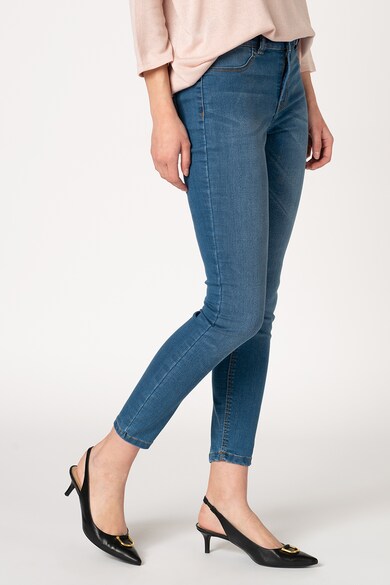 JdY Blugi skinny cu aspect decolorat Nikki Femei