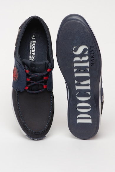 Dockers Pantofi casual de piele nabuc si material textil Laci Barbati