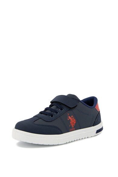 U.S. Polo Assn. Pantofi sport cu inchidere velcro Glock Baieti