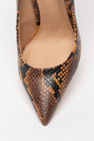 Steve Madden Pantofi stiletto de piele ecologica cu aspect de piele de sarpe Vala Femei
