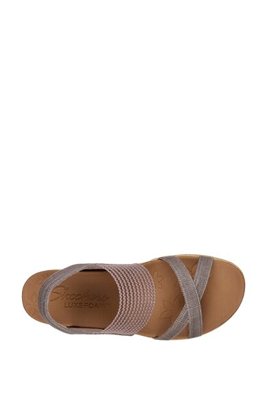Skechers Sandale din material textil cu talpa wedge Beverlee-High Tea Femei