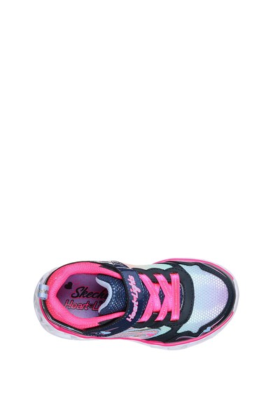 Skechers Pantofi sport slip-on cu talpa cu iluminare Heart Lights-Love Sparks Fete