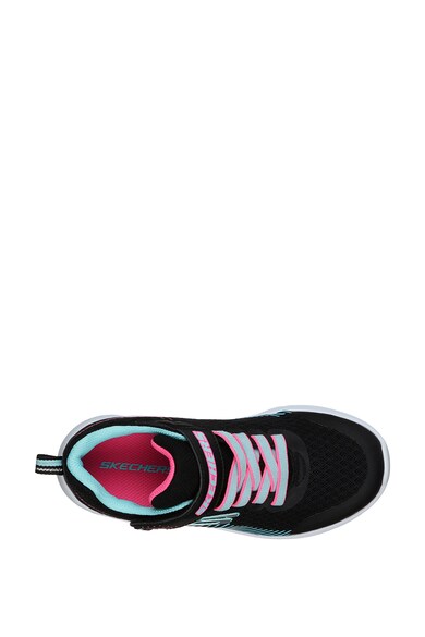 Skechers Pantofi sport cu detalii in dungi Microspec Fete