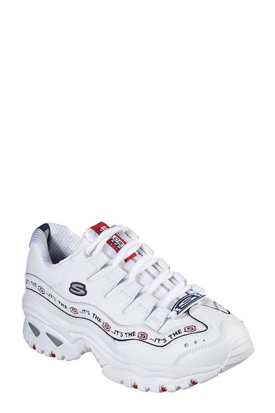 Skechers Pantofi sport cu amortizare si garnituri de piele Energy - Dynasty Linxe Femei