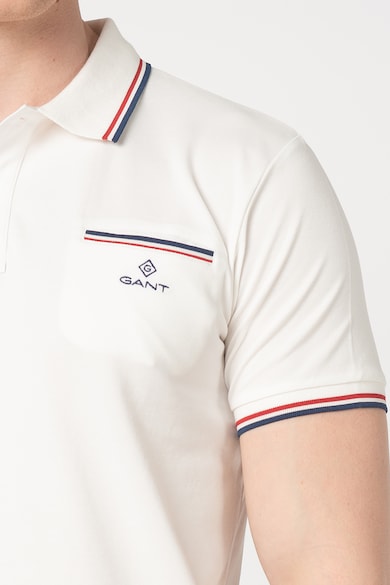 Gant Tricou polo regular fit cu garnituri in dungi Barbati