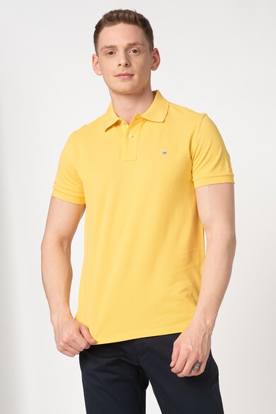 Gant Tricou polo din material pique 1 Barbati