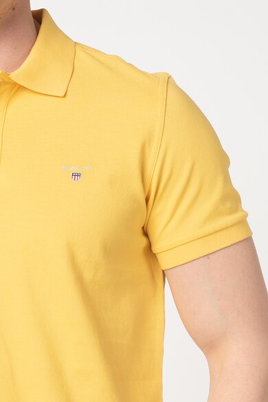 Gant Tricou polo din material pique 1 Barbati