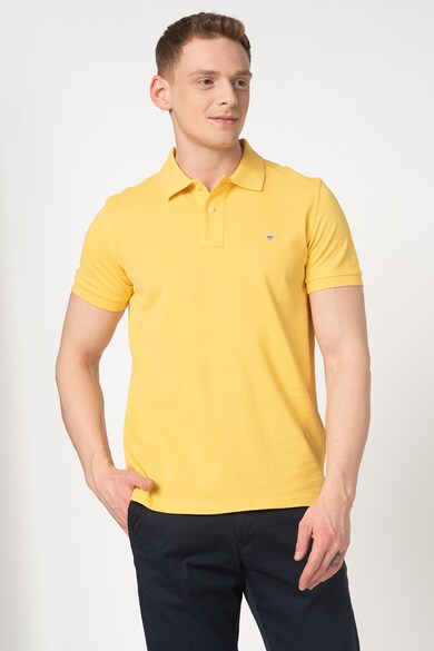 Gant Tricou polo din material pique 1 Barbati