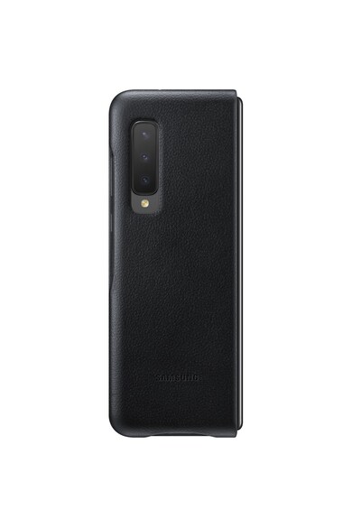 Samsung Husa de protectie  Leather Cover pentru Galaxy Fold, piele, Black Femei