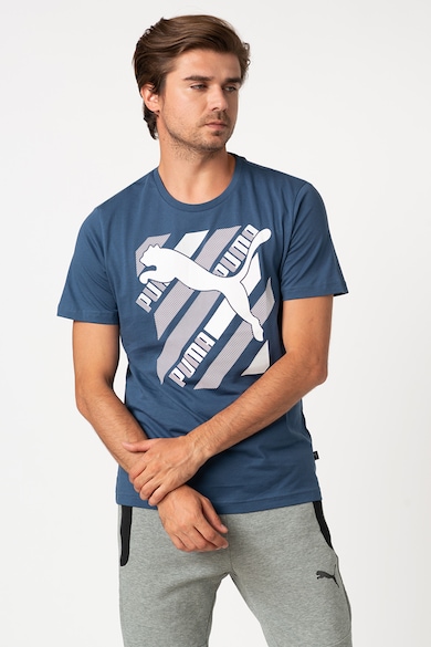 Puma Tricou cu imprimeu logo f Barbati