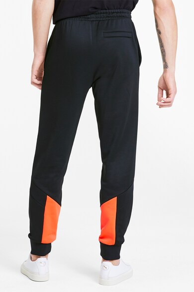 Puma Pantaloni sport cu model colorblock Iconic Barbati