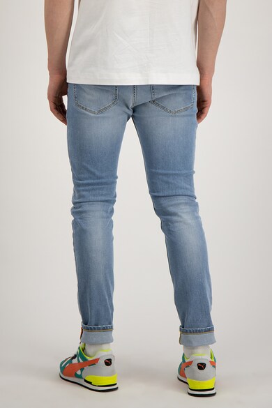 United Colors of Benetton Blugi skinny cu aspect decolorat Barbati