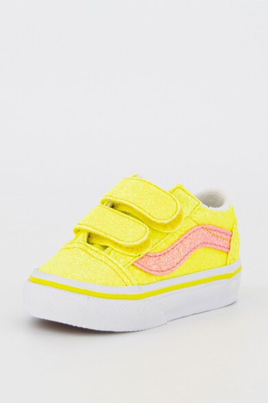 Vans Tenisi de panza cu aspect stralucitor Old Skool Fete