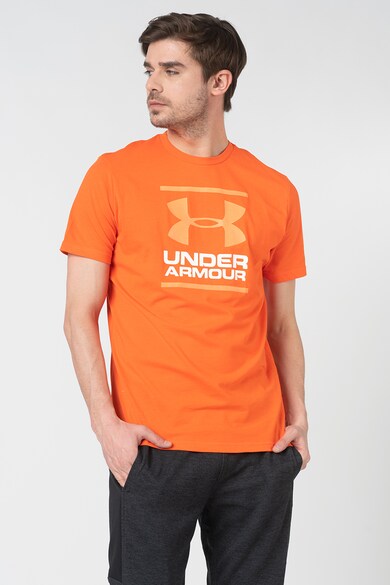 Under Armour Tricou cu imprimeu logo pentru fitness GL Foundation Barbati