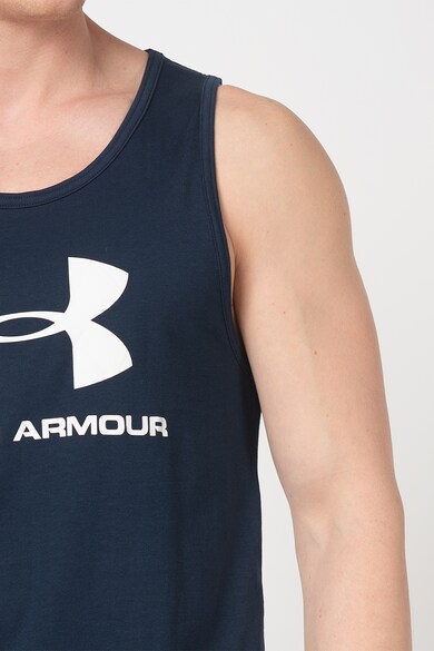 Under Armour Top lejer cu logo pentru antrenament Sportstyle Barbati
