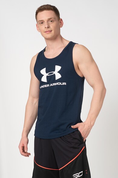 Under Armour Top lejer cu logo pentru antrenament Sportstyle Barbati