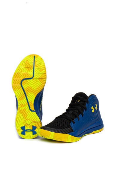 Under Armour Pantofi cu insertii de plasa, pentru baschet GS Jet Baieti