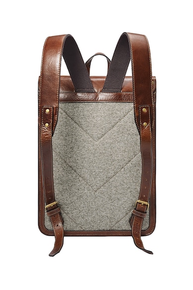 Fossil Rucsac de piele pentru laptop Buckner Barbati