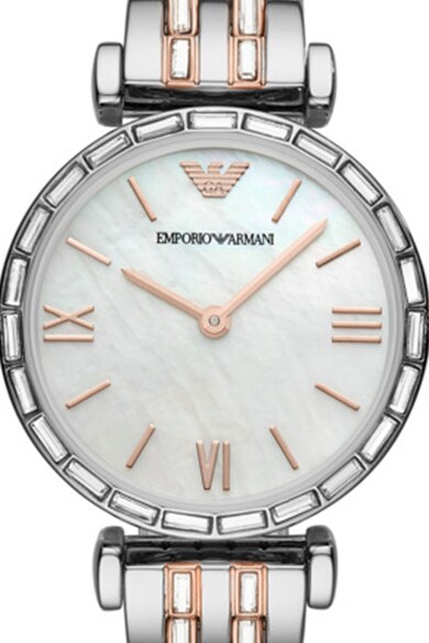 Emporio Armani Ceas decorat cu cristale Femei