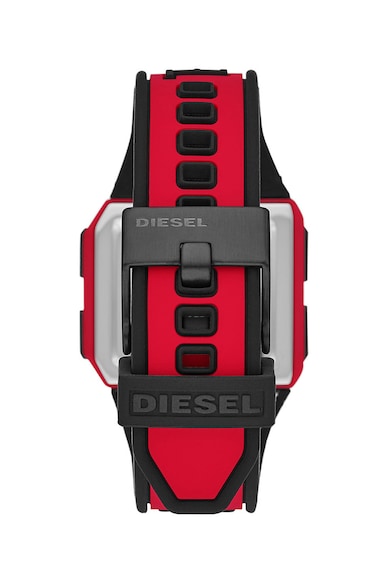 Diesel Цифров мултифункционален часовник със силиконова каишка Жени