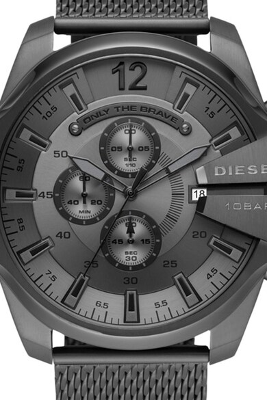 Diesel Chrono karóra hálós fémszíjjal férfi