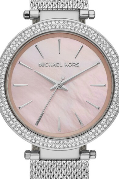 Michael Kors Ceas de otel inoxidabil decorat cu cristale Femei