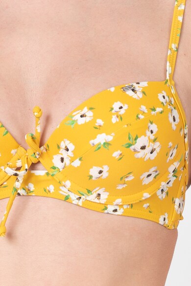 SUPERDRY Sutien de baie cu imprimeu floral Eden Femei