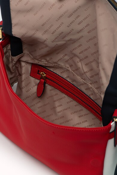 U.S. Polo Assn. Чанта през рамо с метално лого Жени