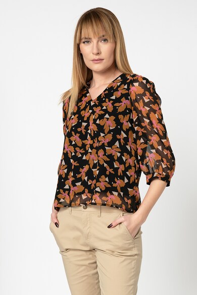 Vero Moda Bluza cu decolteu in V si imprimeu floral Iris Femei