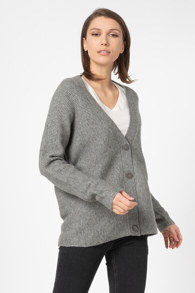 Esprit Cardigan din amestec de lana, cu aspect striat Femei