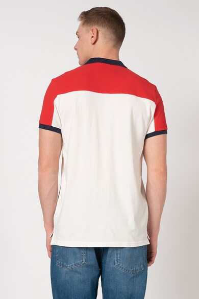 Pepe Jeans London Tricou polo cu model colorblock Lloyd Barbati