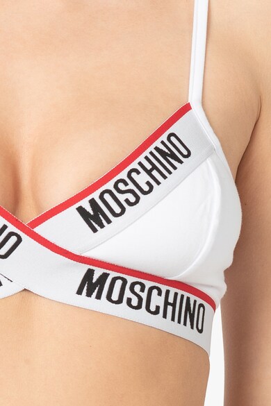 Moschino Sutien cu garnituri logo Femei