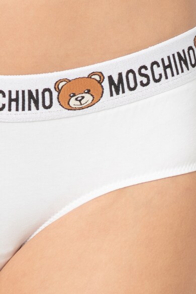 Moschino Csípőbugyi logós derékpánttal női