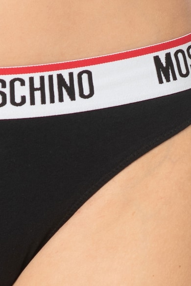 Moschino Бикини тип бразилиана с лого на талията - 2 чифта Жени