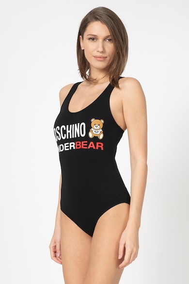 Moschino Body de casa cu imprimeu logo Femei