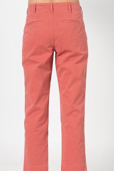 GAP Pantaloni chino crop cu croiala dreapta Femei